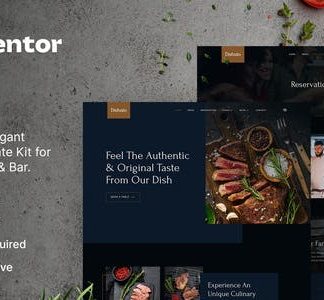 Dishszo – Restaurant & Cafe Elementor Template Kit