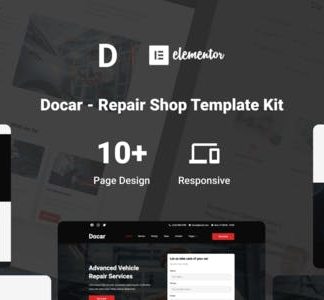 Docar - Repair Shop Elementor Template Kit