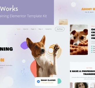 DogWorks - Dog Training Elementor Template Kit