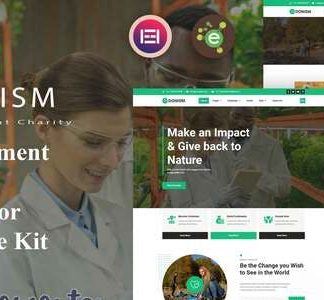 Donism - Environment Charity Elementor Template Kit