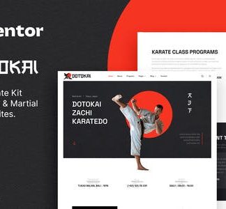 Dotokai – Karate & Martial Arts School Elementor Template Kit
