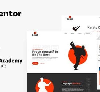 Doujo - Martial Arts Academy Elementor Template Kit