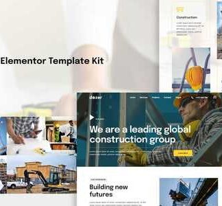 Dozer - Construction Elementor Template Kit