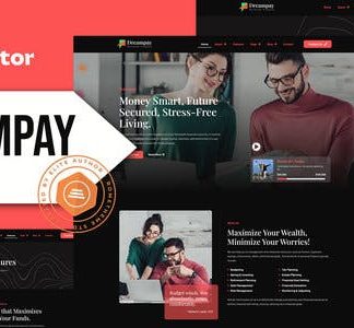 Dreampay - Personal Finance Elementor Pro Template Kit