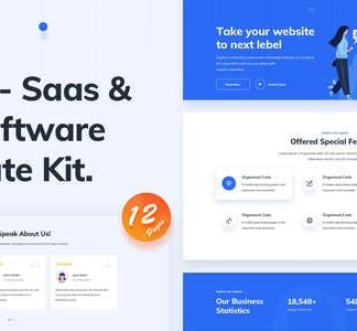 Dronix - SaaS & Startup Elementor Template Kit