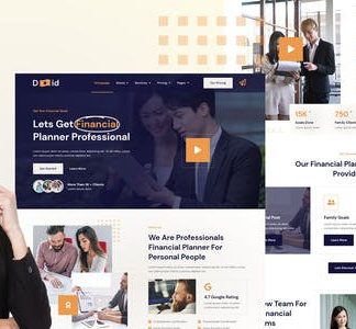 Duid - Personal Financial Consultant Service Elementor Template Kit