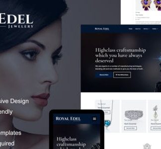 Edel - Luxury Jewelry Elementor Template Kit
