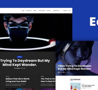 Edia - Blog & Magazine Elementor  Template Kit