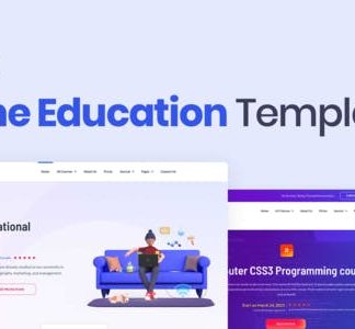 Edison – Online Education Elementor Template Kit