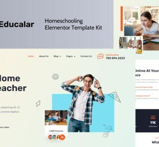 Educalar - Homeschooling Elementor Template Kit