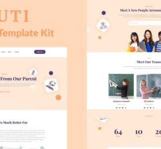 Eduti - Education Elementor Template Kit