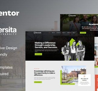 Eduversita - University & College Elementor Template Kit