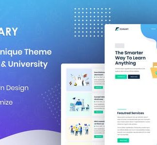 Eginary - Online Education Elementor Template Kit