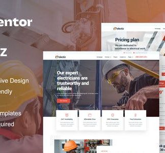 Electriz - Electrical Installation & Maintenance Service Elementor Template Kit