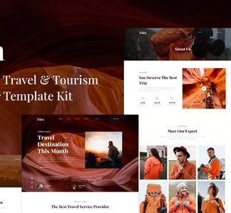 Elira - Adventure Travel & Tourism Elementor Template Kit