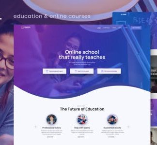 Enreel -  Education & Online Courses Elementor Template Kit