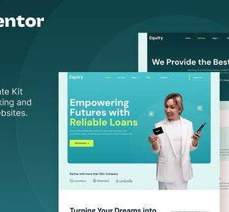 Equity – Banking & Business Loan Elementor Template Kit