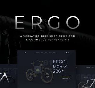 ERGO - Bike & Cycling WooCommerce Elementor Template Kit