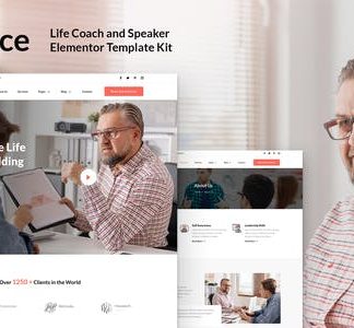 Essence – Life Coach & Speaker Elementor Template Kit