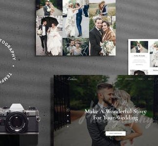 Esthetic – Wedding Photography Elementor Template Kit