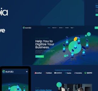 Eunoia - Tech Company Digital Service Elementor Template Kit