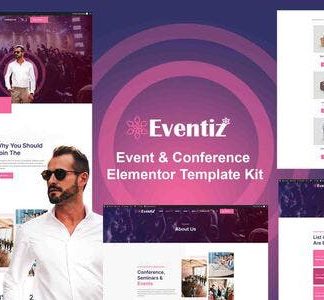 Eventiz - Event & Conference Elementor Pro Template Kit