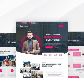 Eventum - Event & Conference Elementor Template Kit