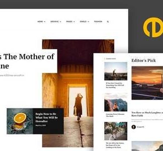 Everly - Blog & Magazine Elementor Template Kit