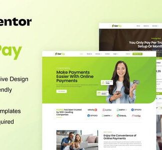 EzePay - Online Payment Gateway Elementor Pro Template Kit