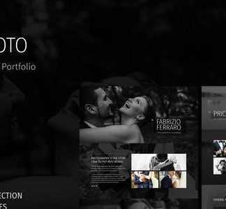 FabPhoto - Photography and Portfolio Template Kit