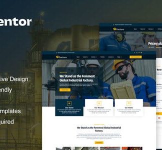 Factura - Industry & Manufacturing Elementor Template Kit