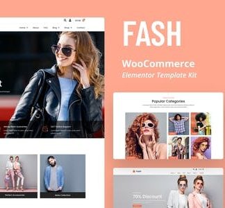 Fash - WooCommerce Elementor Template Kit