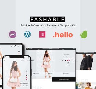 Fashable - Stylist eCommerce Elementor Template Kit