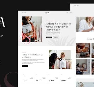 Fashia - Fashion & Clothing Designer Elementor Template Kit