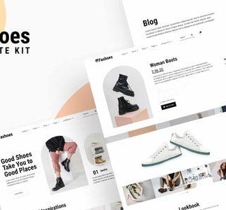 Fashoes - Minimal Fashion Store Elementor Template Kit