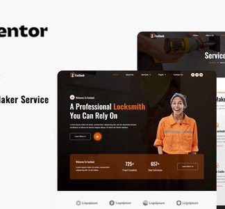 Fastlock - Locksmith & Key Maker Service Elementor Template Kit