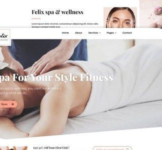 Felix - Spa Elementor Template Kit