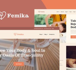 Femika - Spa Center & Wellness Elementor Template Kit