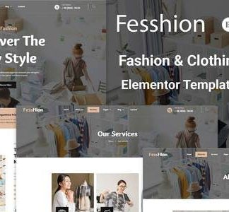 Fesshion - Fashion & Clothing Elementor Template Kit