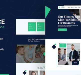 Fierce - Finance Elementor Template Kit