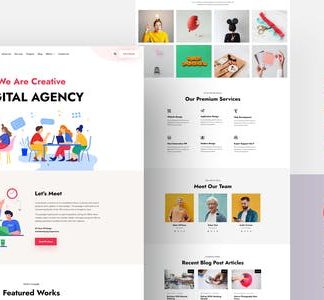 Figura - Creative Agency Elementor Template Kit
