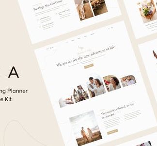 Fika - Wedding & Wedding Planner Elementor Template Kit