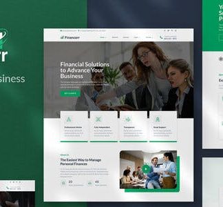 Financerr - Business & Finance Template Kit