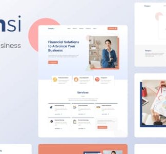 Finansi - Finance & Business Elementor Template Kit
