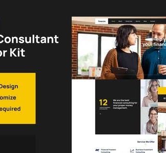Finanzio - Financial Advisor Elementor Template Kit