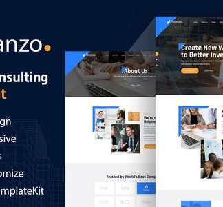 Finanzo | Finance Consulting Elementor Template Kit