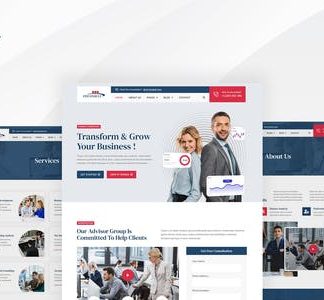 Finconsult - Financial Consulting Elementor Template Kit