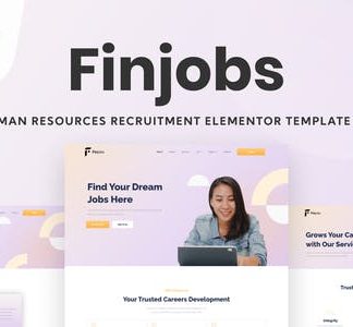Finjobs - Human Resource Elementor Template Kit