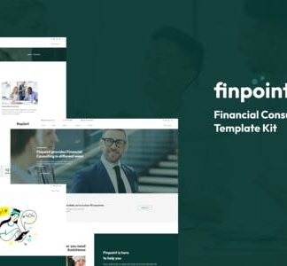 Finpoint - Financial Consulting Elementor Template Kit