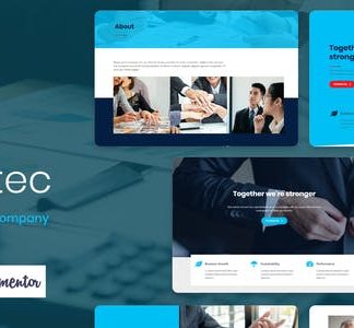 Fintec - Finance, Business Company Elementor Template Kit